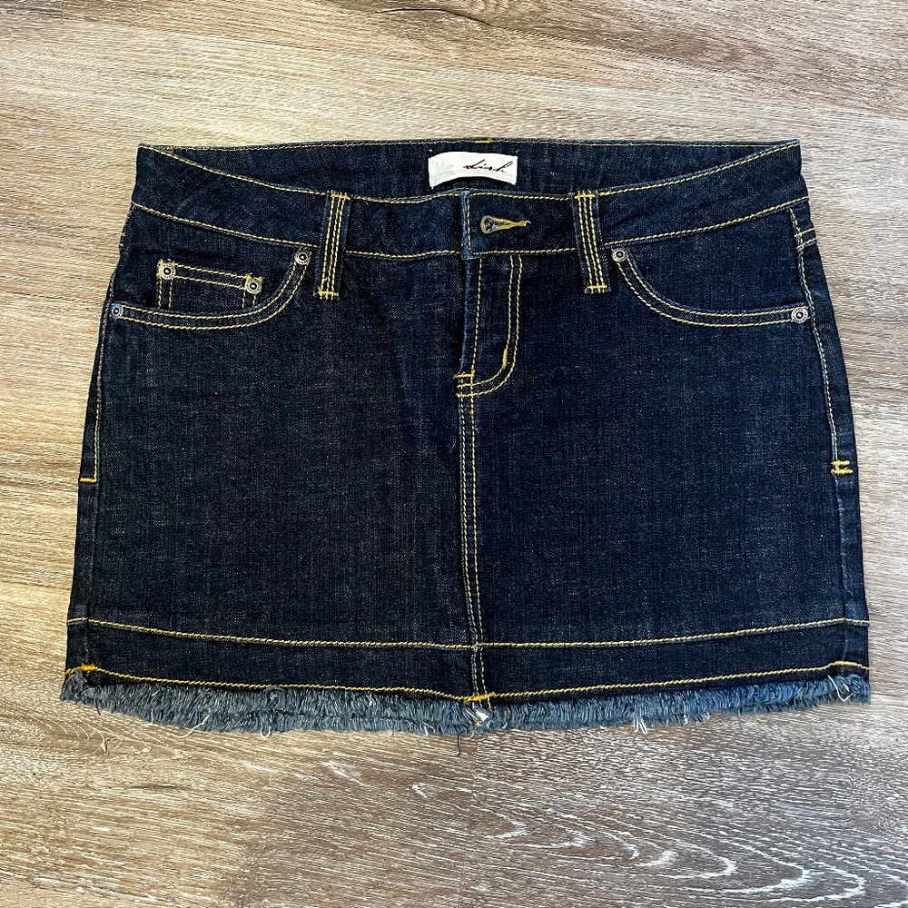 Dish denim mini skirt, size 28